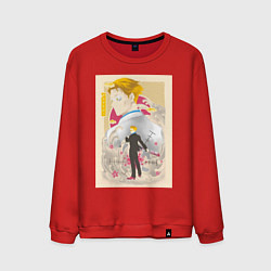 Мужской свитшот Магическая битва Кэнто Нанами офисный рабочий