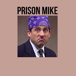 Свитшот хлопковый мужской Prison mike Michael Scott - офис, цвет: пыльно-розовый — фото 2