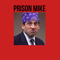 Свитшот хлопковый мужской Prison mike Michael Scott - офис, цвет: красный — фото 2