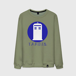 Мужской свитшот Blue tardis