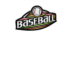 Свитшот хлопковый мужской Baseball sport, цвет: белый — фото 2