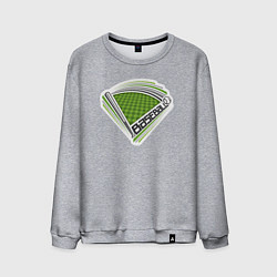 Свитшот хлопковый мужской Sport baseball, цвет: меланж