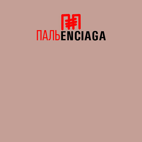 Мужской свитшот Пальeнсиага / Пыльно-розовый – фото 3