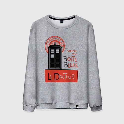 Мужской свитшот Le docteur / Меланж – фото 1