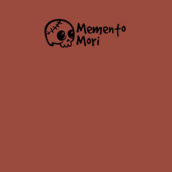 Свитшот хлопковый мужской Momento mori, цвет: кирпичный — фото 2