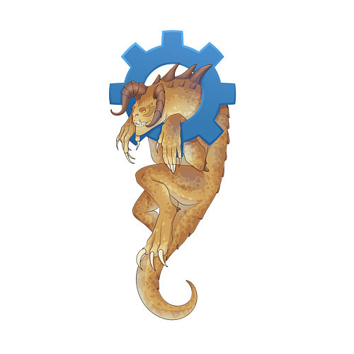 Мужской свитшот Коготь смерти / Белый – фото 3