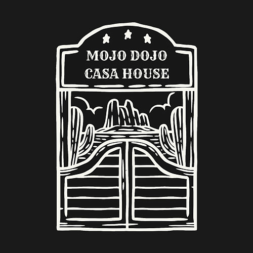 Мужской свитшот Мачо дача хата хаус / Черный – фото 3