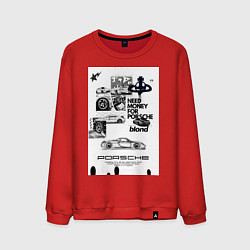 Мужской свитшот Porsche автомобиль