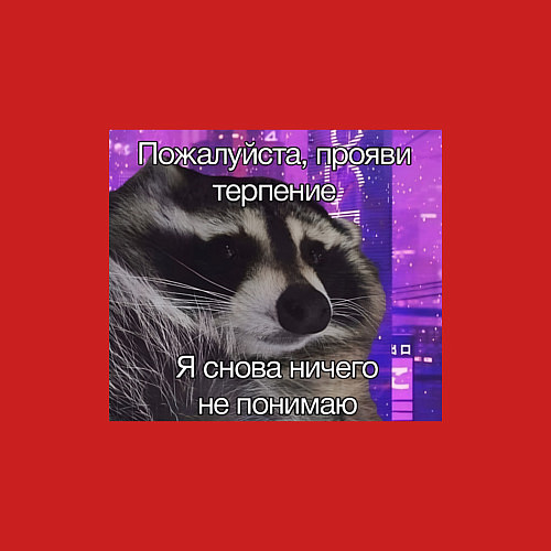 Мужской свитшот Не понимаю / Красный – фото 3