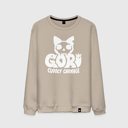 Мужской свитшот Goro cuddly carnage logo