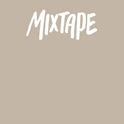 Свитшот хлопковый мужской Mixtape logo, цвет: миндальный — фото 2