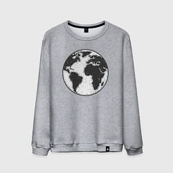 Мужской свитшот Planet earth