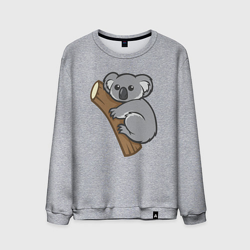 Мужской свитшот Koala / Меланж – фото 1