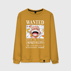 Мужской свитшот Monkey D Luffy - wanted