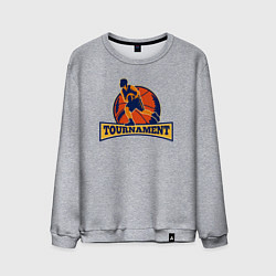 Мужской свитшот Турнир по баскету