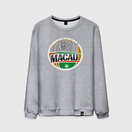Мужской свитшот Макао / Меланж – фото 1