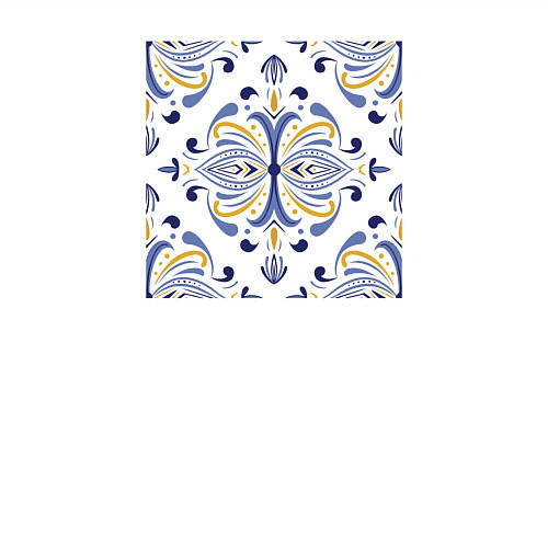 Мужской свитшот Португальский мотив / Белый – фото 3