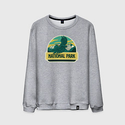 Мужской свитшот Орёл - национальный парк