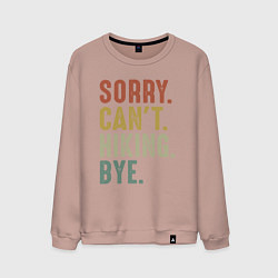 Мужской свитшот Извини не могу туризм пока
