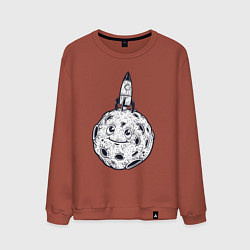 Мужской свитшот Добрая Луна
