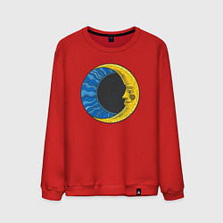 Мужской свитшот Ночной месяц