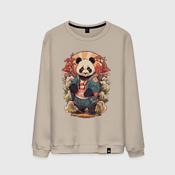 Мужской свитшот Панда в японском стиле