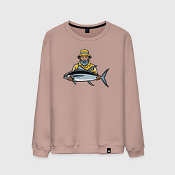Мужской свитшот Рыбак и тунец
