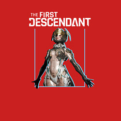 Свитшот хлопковый мужской The First Descendant - Armor, цвет: красный — фото 2