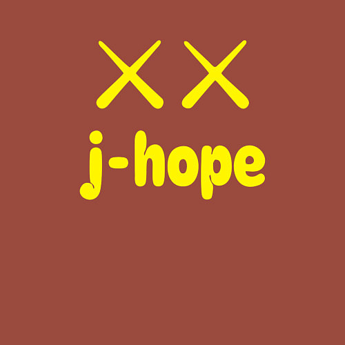 Мужской свитшот BTS j-hope / Кирпичный – фото 3
