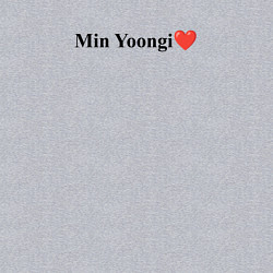 Свитшот хлопковый мужской BTS Min Yoongi, цвет: меланж — фото 2