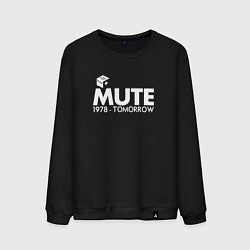 Свитшот хлопковый мужской Depeche Mode - Mute Records, цвет: черный
