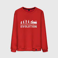 Мужской свитшот Эволюция механика
