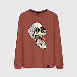 Мужской свитшот Кемпинг в черепе