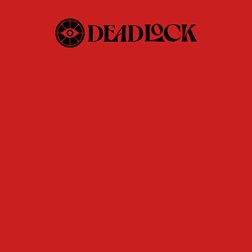 Мужской свитшот Deadlock white logo / Красный – фото 3