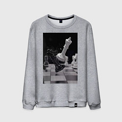 Мужской свитшот Шахматы эстетика