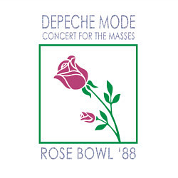 Свитшот хлопковый мужской Depeche Mode - Rose Bowl 88, цвет: белый — фото 2