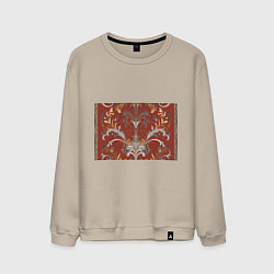Мужской свитшот Изысканный орнамент ковер