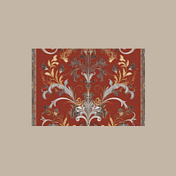 Свитшот хлопковый мужской Изысканный орнамент ковер, цвет: миндальный — фото 2