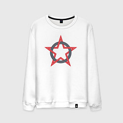 Мужской свитшот Circle star USSR