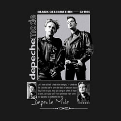 Свитшот хлопковый мужской Depeche Mode - Black Celebration, цвет: черный — фото 2