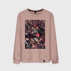 Мужской свитшот Ван-Пис Шанкс команда