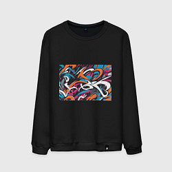 Мужской свитшот Граффити абстракция