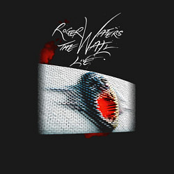 Свитшот хлопковый мужской Roger Waters the wall live, цвет: черный — фото 2