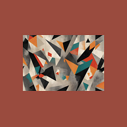 Свитшот хлопковый мужской Отголоски конструктивизма, цвет: кирпичный — фото 2