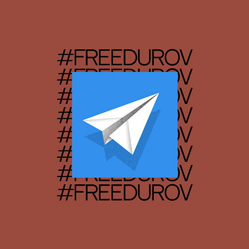 Мужской свитшот Freedurov Свободу Павлу Дурову / Кирпичный – фото 3