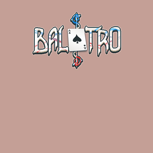 Мужской свитшот Balatro logotype / Пыльно-розовый – фото 3