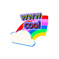 Свитшот хлопковый мужской Rainbow Vibes, цвет: белый — фото 2