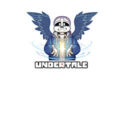 Свитшот хлопковый мужской Undertale Санс, цвет: белый — фото 2