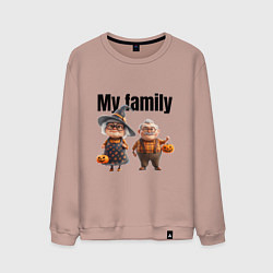 Мужской свитшот Моя семья