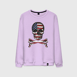 Мужской свитшот Skull USA